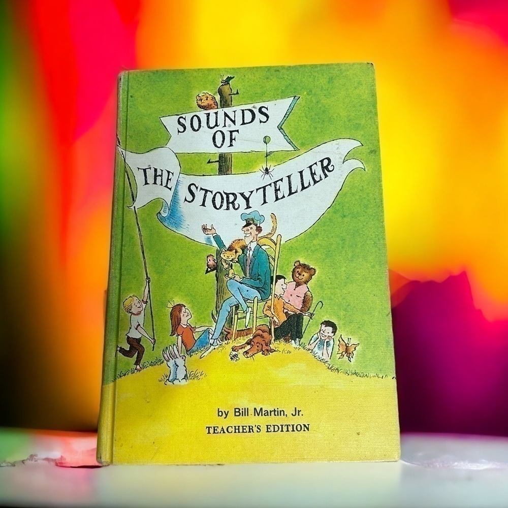 Sounds of the Storyteller Bill Martin Teacher’s Edition Hardcover Vintage Book